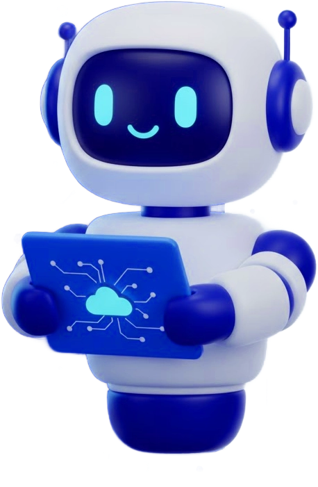 Vriendelijk robot hulpje