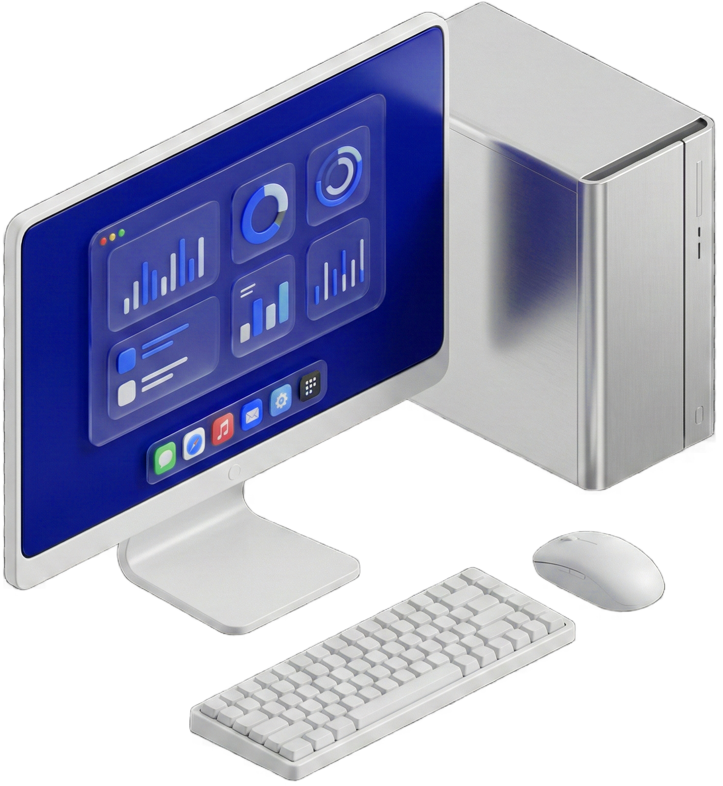 Moderne werkplek met IT-beheer